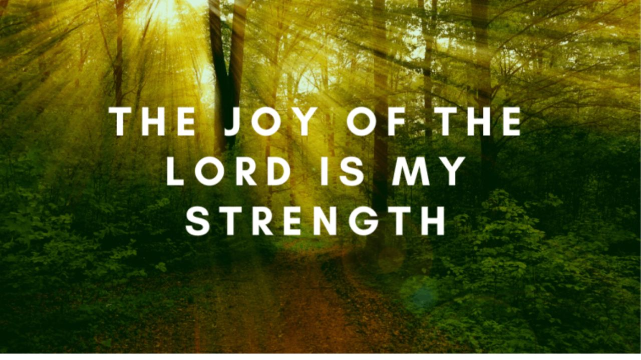 The Joy of the Lord Is My Strength | Hope in Dark Times